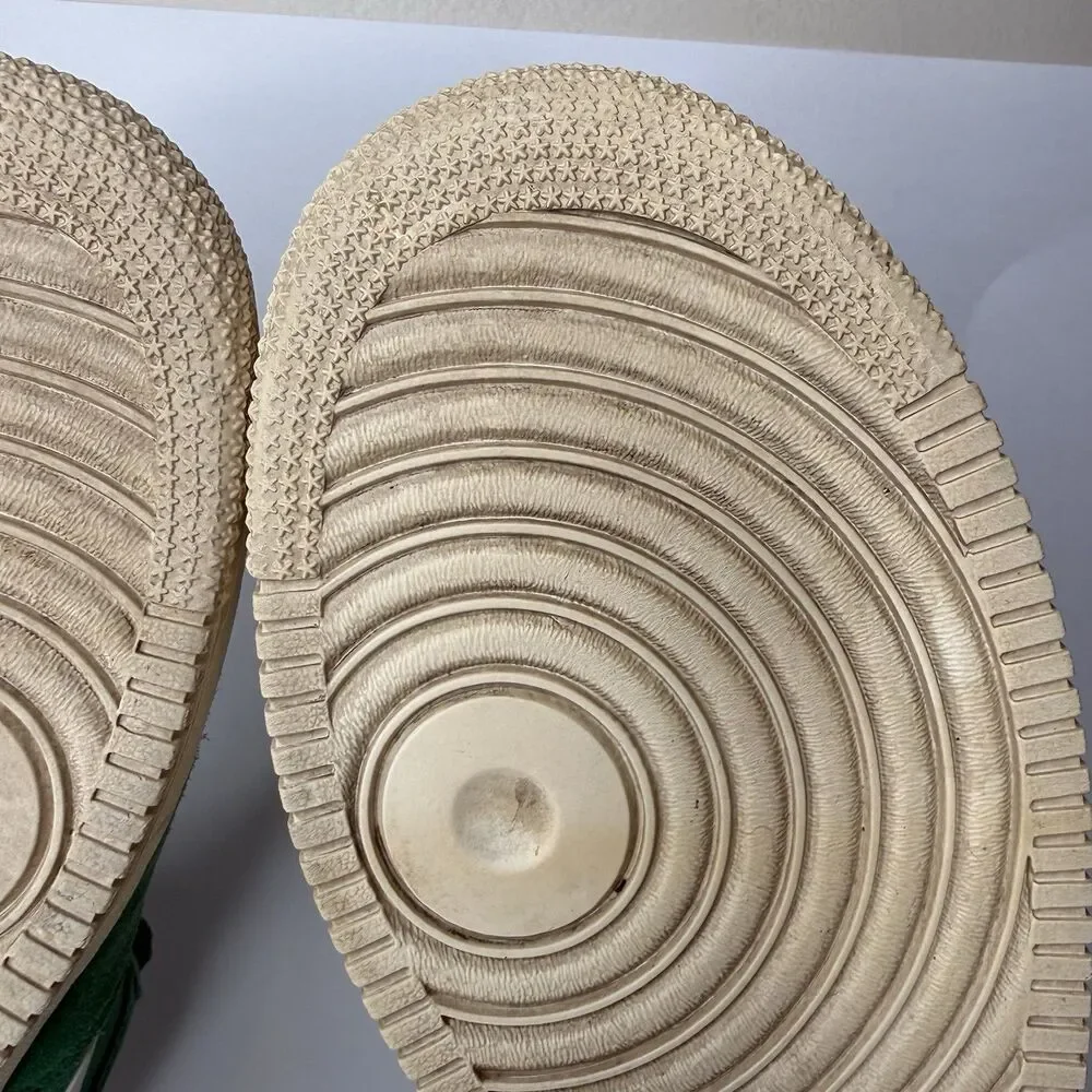 Nike Air Force 1 Low Pine Green Sail Suede Shoes Mens 12 488298-308 AF1 2013 - Picture 12 of 16